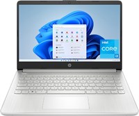 Ноутбук HP 14", HD-дисплей, процессор Intel Core i3-1215U, 8 ГБ ОЗУ, SSD-накопитель на 256 ГБ, графика Intel UHD, Windows 11 Домашняя в режиме S, цвет "натуральный серебристый", 14-dq5009nr 1000010588