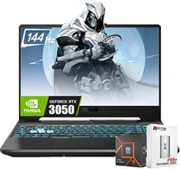 Игровой ноутбук ASUS TUF A15 15,6'' FHD 144 Гц, 8-ядерный процессор AMD Ryzen 7-7435HS, видеокарта Nvidia GeForce RTX 3050, 32 ГБ памяти DDR5, твердотельный рабочий накопитель на 1 ТБ, клавиатура с RGB-подсветкой, Wi-Fi 6, Win11 Home, с портативным SS 1000010647