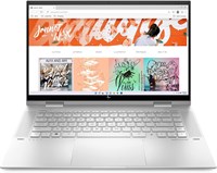 Ноутбук-трансформер HP Envy x360 с дисплеем 15 дюймов, процессор Intel Core i7-1260P, графикой Intel Iris Xe, 16 ГБ ОЗУ, твердотельным накопителем на 1 ТБ, Windows 11 Домашняя (15-es2026nr, корпус из серебристого стекла) 1000010712