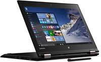 Бизнес-ноутбук Lenovo Thinkpad YOGA 260 (восстановленный) | Процессор Intel Core i5-6300U | ОЗУ 8 ГБ | SSD 256 ГБ | 12,5-дюймовый сенсорный экран 360° | Windows 10 Professional |, черный 1000010829