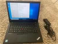 Lenovo (Refurbished) ThinkPad T470 Laptop (20JM-S0Q000) Intel i5-6300U, 8 ГБ ОЗУ, 256 ГБ SSD, 14" FHD 1920 x 1080, Windows 10 Pro, c°mara web 720p, 65W adaptador CA (renovado) 1000010832