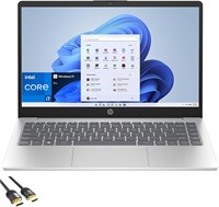 Ноутбук HP для учебы и бизнеса, 14-дюймовый дисплей FHD LED, 10-ядерный процессор i7-1355U 13-го поколения, 16 ГБ ОЗУ, твердотельный накопитель PCIe на 1 ТБ, веб-камера, Wi-Fi 6, клавиатура с панелью, Bluetooth, USB-C, время автономной работы 1000010889