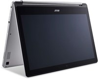Ноутбук-трансформер Acer Chromebook R13 CB5 2-в-1 с сенсорным дисплеем, 4 ГБ ОЗУ, 32 ГБ встроенной памяти + карта памяти на 32 ГБ, ОС Chrome, алюминиевый корпус серебристого цвета. Обновлённый (обновлённый) 1000010972
