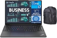 Ноутбук Lenovo ThinkPad E16 Gen 1 для дома и бизнеса (Intel i7-13700H 16,0" 60 Гц Wide UXGA (1920 x 1200), Intel Iris Xe, 48 ГБ ОЗУ, твердотельный накопитель M.2 2242 PCIe на 1 ТБ, Win 11 Pro) с (ОБНОВЛЕНИЕ) 1000011086