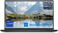 Бизнес-ноутбук Dell Inspiron 15 3520, дисплей FHD 15,6 дюймов, процессор Intel i3-1215U Core (6 ядер), 8 ГБ ОЗУ, твердотельный накопитель на 512 ГБ, Wi-Fi, графика Intel UHD, Windows 11 Pro 1000011150
