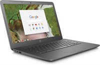 Ноутбук HP Chromebook 14 G5 (обновлённый, процессор Intel Celeron серии N, 4 ГБ оперативной памяти DDR3, жёсткий диск SATA 16 ГБ, дисплей 14,1 дюйма, Windows 10 Pro) 1000011177