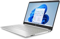 Новейший бизнес-ноутбук HP 2024 года выпуска 15s с дисплеем FHD 15,6 дюйма, процессор Intel Core i5-1235U | 16 ГБ оперативной памяти DDR4 | SSD-накопитель NVMe 1 ТБ | Графика Intel Iris X® | Клавиатура с панелью | Windows 11, цвет «естественный серебр» 1000011226