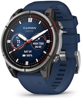 GARMIN quatix® 8 – 47 мм, AMOLED | Морские смарт-часы с GPS-приемником, сертифицированные для дайвинга, с защитой датчиков | Встроенный динамик и микрофон | Картплоттер с голосовым управлением и встроенным светодиодным фонариком 1000011350