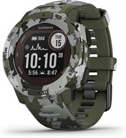 Умные часы GARMIN Solar Camo Edition GPS Instinct | До 54 дней автономной работы в режиме смарт-часов | Военные часы со встроенными спортивными приложениями и расширенным мониторингом здоровья 1000011380