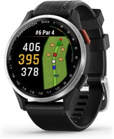 Легкие смарт-часы GARMIN GPS Golf Approach S44 | Яркий и красочный 1,2-дюймовый AMOLED-дисплей | До 15 часов автономной работы в режиме GPS. Более 43 000 предустановленных полей для гольфа. 1000011397