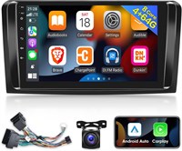 Автомобильная магнитола EKAT [4G+64G] Android 13 для Mercedes Benz GL ML W164 X164 ML350 ML500 ML280 GL320 GL350 GL450 2005-2011, сенсорный экран, стерео, Carplay/Android Auto/DSP 32 эквалайзер/WiFi/4G модуль + камера заднего вида 1000011453