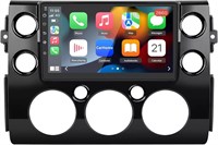 Android Radio FJ 2006-2020 - 2 года гарантии - Экран IPS.QLED - Бесплатная задняя камера - Оригинальный кабель для подключения - Усилитель звука (черный 2+32 ГБ) 1000011478