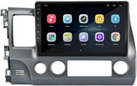 Автомобильный стереоплеер Fabrik® с сенсорным экраном и мультимедийным проигрывателем для Honda Civic 2007–2011 годов выпуска, система Android, планшеты с IPS AHD-дисплеем, видео- и музыкальным проигрывателем, Bluetooth, FM-радио, автономный/онлайн GPS (1 1000011550
