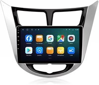 Автомобильная стереосистема Fabrik® с сенсорным экраном и мультимедийным проигрывателем для Hyundai Accent 2012–2017 годов выпуска. Система Android, планшеты с IPS AHD-дисплеем, видео- и музыкальным проигрывателем, Bluetooth, FM-радио, автономный и онлайн 1000011555