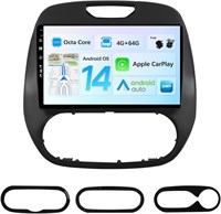 Автомобильная магнитола BXLIYER Android 13 IPS для Renault Kaptur (2014-2019) – 4G+64G – Senza Fili Carplay/Android Auto – LED камера + микрофон – 2 DIN 9 дюймов – DSP Dab Steering Wheel AHD WLAN 360 – BT Fast-Boot 1000011573