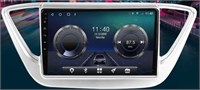 Автомобильная стереосистема Fabrik® с сенсорным экраном и мультимедийным проигрывателем для Hyundai Accent 2018–2021 годов выпуска. Система Android, планшеты с IPS AHD-дисплеем, видеоплеер и музыкальный проигрыватель, Bluetooth, радио, GPS (4+32 4G Carpla 1000011584
