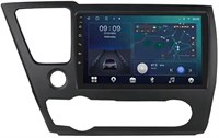 Автомобильный стереоплеер Fabrik® с сенсорным экраном и мультимедийным проигрывателем для Honda Civic 2014–2015 годов на базе ОС Android, планшеты с IPS AHD-дисплеем, видеоплеер и музыкальный проигрыватель, Bluetooth, радио, GPS (4+64 ГБ 4G Carplay+Androi 1000011590