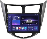 Автомобильное радио на Android Accent 2011-2017 гг. — 2 года гарантии — экран IPS.QLED — бесплатная задняя камера — оригинальный кабель для подключения — бесплатная офлайн-навигация GPS — усилитель звука (2 ГБ + 32 ГБ) 1000011607