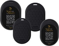 GPS-локатор tag8 с поддержкой QR-кода и GPS-трекер, черный смарт-устройство — совместимо с Android и iOS | альтернатива GPS для поиска ценных вещей — отслеживайте, находите и защищайте с легкостью… 1000011646