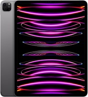 Apple (восстановленный) iPad Pro 12,9 дюйма (Wi-Fi + Cellular, 256 ГБ) 2022 года — цвет «серый космос» (6-е поколение) 1000011741