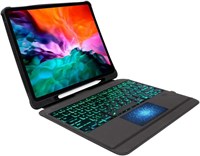 Совместимая клавиатура для iPad Air 13 дюймов (M2, 2024), чехол для iPad Air 13 дюймов с клавиатурой, магнитная подставка с простой фиксацией, портретный/альбомный режим, съемный чехол с трекпадом Multi-Touch 1000011791