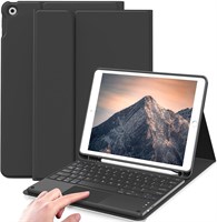 Чехол-клавиатура MICROWARE для iPad 9-го, 8-го и 7-го поколений с диагональю экрана 10,2 дюйма, 7-цветной подсветкой, защитой от пятен, поддержкой двух устройств, для iPad Air 3-го поколения и iPad Pro 10,5 дюйма 1000011798