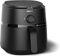 Аэрофритюрница Philips серии 1000 — 3,2 л, 1300 Вт, технология Rapid Air, аналоговый, черный — NA110/09 1000011800