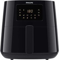 Аэрофритюрница Philips XL — 2000 Вт, сенсорный светодиодный дисплей, 6,2 л, 1,2 кг, 7 режимов, технология Rapid Air, черный — HD9270/91 1000011816