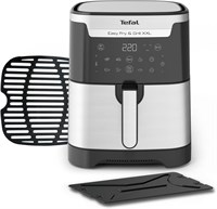 Аэрофритюрница TEFAL Easy Fry&Grill Digital 2-в-1 XXL 6.5 Ёмкость 1830 Вт, Flexcook, разделитель для двух режимов приготовления (аэрофритюр + гриль), 8 автоматических программ, регулируемая температура, таймер EY801D27 1000011821