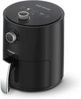 Аэрофритюрница Olsenmark OMAF2448, 1200 Вт, объём 2,5 л, с антипригарным покрытием, противнем и сковородой, приготовление без масла, ручка регулировки температуры и таймера приготовления 1000011827