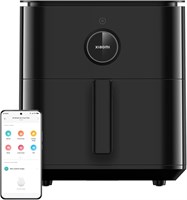 Аэрофритюрница Xiaomi Smart Air Fryer 6.5L, 6,5 л, 1800 Вт, 100 рецептов, OLED-дисплей, регулировка температуры 40–220 °C, равномерное приготовление на 360°, черный цвет 1000011831