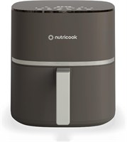 Аэрофритюрница Nutricook Essentials Digital, технология ProCyclone, объём 5,2 л, 10 программ приготовления, AFE152D-G, серая, мощность 1500 Вт, ограниченная гарантия 2 года 1000011850
