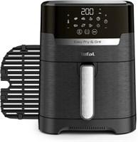 Tefal EasyFry Precision 2-в-1 цифровая аэрофритюрница с грилем, объём 4,2 литра, 8 программ, включая дегидратор, чёрный, EY5058, 1550 Вт 1000011958