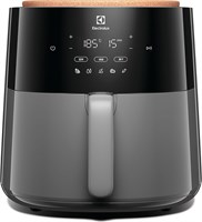 Аэрофритюрница Electrolux XXL объёмом 7 л с цифровым управлением, сенсорным управлением для жарки без масла, запекания, приготовления на гриле и выпечки, технологией быстрого горячего воздуха, съемной корзиной, пригодной для мытья в посудомоечной машине, 1000011979