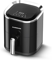 Цифровая аэрофритюрница Olsenmark OMAF2430, объём 3,5 л, с кастрюлей и противнем, на 80% меньше жира, приготовление без масла, функция автоматического отключения и оповещения о готовности 1000011993