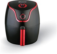 Аэрофритюрница Muller Kitchen MK-6057, жарка, выпечка, сушка и разогрев, элегантный дизайн (7,1 л, 1700 Вт, немецкое антипригарное покрытие Greblon E2, на 80% меньше жира) 1000012001