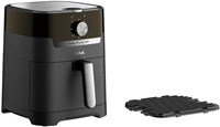 Tefal EY5018 Easy Fry & Grill Classic Friteuse? Air Chaud, technologie 2 en 1 (Friteuse ? Air Chaud et Grill), с емкостью? : 4,2 л, регулируемая температура, минуты, нуар 1000012030
