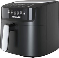 Аэрофритюрница Admiral 3,7 л, приготовление без масла, цифровое сенсорное управление, можно мыть в посудомоечной машине, мощность 1300 Вт 1000012071