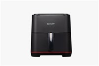 Аэрофритюрница Sharp 1450 Вт, объём 5 литров, 8 режимов приготовления, антипригарное покрытие — KF-AF50RT 1000012084