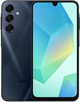 Samsung Galaxy A16 5G (сине-чёрный, 8 ГБ ОЗУ, 256 ГБ встроенной памяти) | Super AMOLED | Тройная камера 50 МП со сверхширокоугольным объективом | 6 версий ОС и 6 лет обновлений безопасности | IP54 | Оплата одним касанием | 5000 мА·ч — международный 1000012295