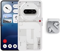 Nothing Phone A059 (3a) 5G, белый, (12 ГБ ОЗУ, 256 ГБ встроенной памяти), камера 50 МП, гибкий AMOLED-дисплей FHD+ 6,77 дюйма, аккумулятор 5000 мА·ч 1000012321