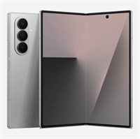 Смартфон Samsung Galaxy Z Fold7, 512 ГБ памяти, ИИ-смартфон, разблокированный Android, ИИ-редактирование фотографий, большой экран, длительное время автономной работы, 2025, Silver Shadow (международная версия) 1000012342