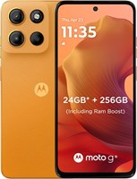 MOTOROLA G15, 8 ГБ ОЗУ, две SIM-карты, 256 ГБ ПЗУ, MediaTek Helio G81, 6,72 дюйма, Android 15, цвет "оранжевый восход солнца" 1000012388