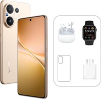Vivo V60 5G — Desert Gold 12+256 ГБ | 50-мегапиксельная камера ZEISS | 3D-изогнутый дисплей AMOLED с частотой обновления 120 Гц | 6500 мА·ч | IP69, аккумулятор сроком на 4 года | 455 дней на замену экрана, 24 месяца гарантии — версия для ОАЭ 1000012407