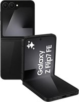 Samsung Galaxy Z Flip7 FE, смартфон с поддержкой Al, черный, 256 ГБ встроенной памяти, 8 ГБ встроенной памяти, складная конструкция, 50-мегапиксельная камера для селфи, плавный процессор, аккумулятор 4000 мА·ч, гарантия производителя 1 год 1000012408