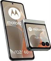 MOTOROLA Razr 60 5G, 8+16 ГБ ОЗУ Boost, 256 ГБ ПЗУ, MediaTek Dimensity 7400X, дисплей pOLED 6,9 + 3,6 дюйма, цвет PANTONE Lightest Sky, с подарками 1000012426