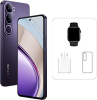vivo V40 Lite 5G (Dynamic Black, 12 ГБ ОЗУ, 512 ГБ) | AMOLED-дисплей с частотой обновления 120 Гц | 32-мегапиксельная фронтальная камера | Аккумулятор 5000 мА·ч | IP64 | Умные часы, гарантия 24 месяца, замена разбитого экрана через 15 месяцев — версия для 1000012442