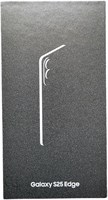 Смартфон Samsung Galaxy S25 Edge с двумя SIM-картами, 256 ГБ встроенной памяти + 12 ГБ ОЗУ (только GSM | CDMA не поддерживается), заводская разблокировка 5G (цвет: титановый, черный) — международная версия 1000012443