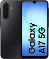 Samsung Galaxy A17 5G, Android-смартфон, 256 ГБ памяти, 8 ГБ ОЗУ, черный, 6 обновлений ОС, большой дисплей, 50-мегапиксельная камера с оптической стабилизацией изображения 1000012468