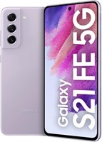 Смартфон SAMSUNG Galaxy S21 FE 5G с двумя SIM-картами, 256 ГБ встроенной памяти и 8 ГБ ОЗУ , лавандовый 1000012478